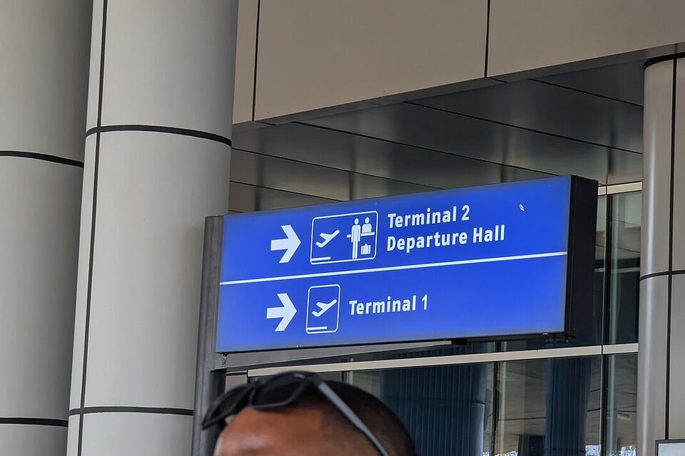 Kenneth Kaunda International Airport in Lusaka, Zambia