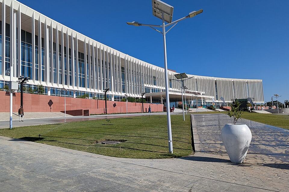 A conference venue in Lusaka, Zambia